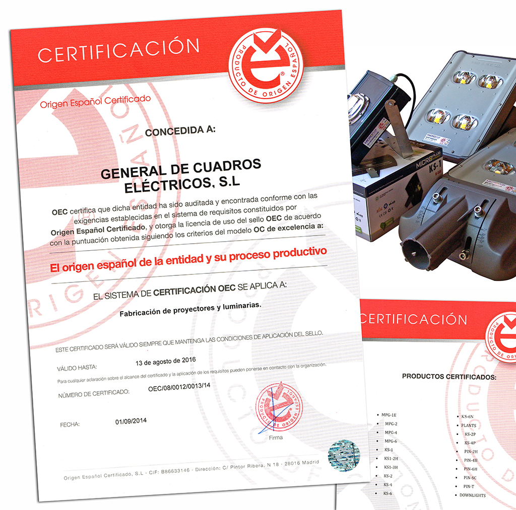 Obtencin de la certificacin de origen espaol